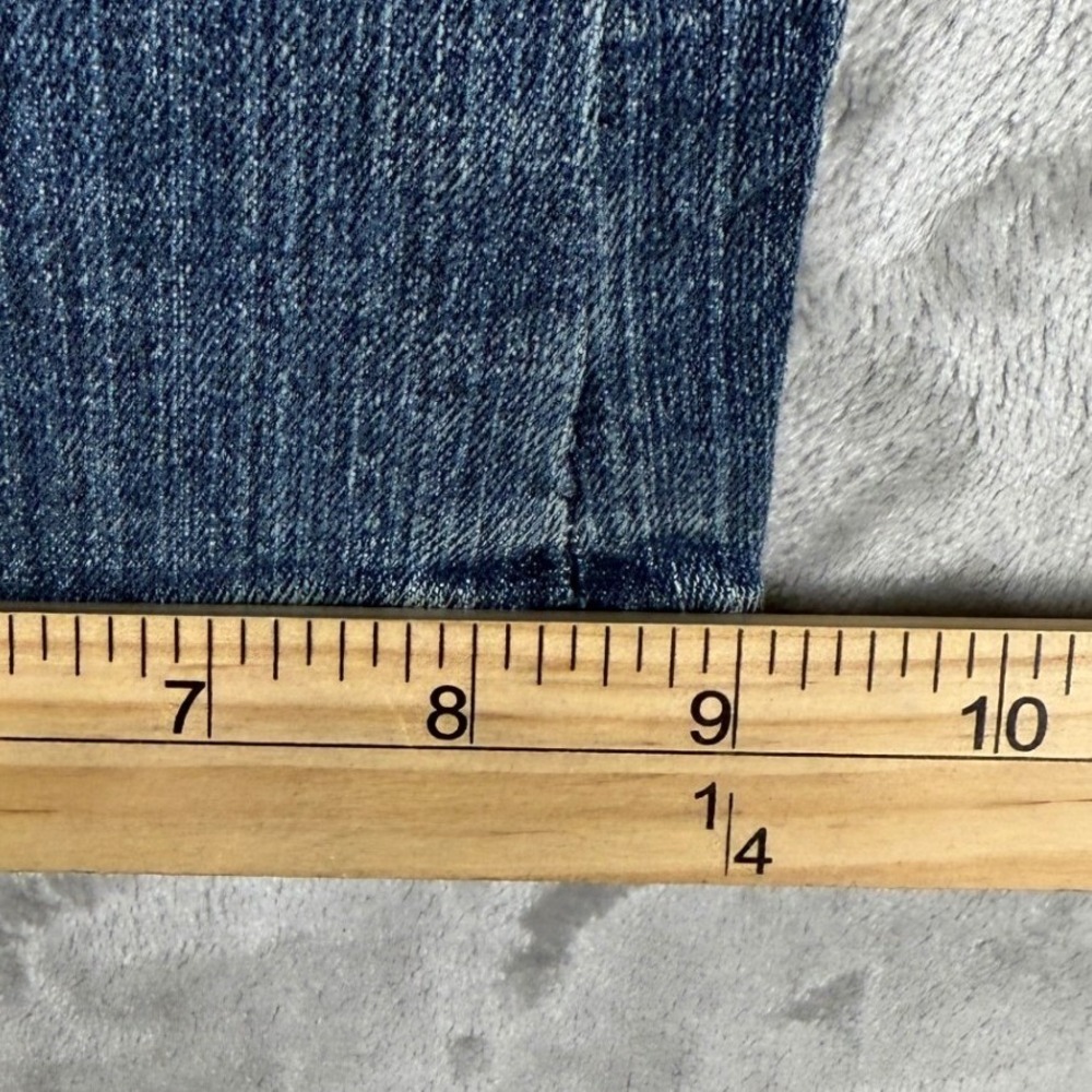 Guess Jeans Women's Size 24 Bootcut Embellished Floral‎ Denim Pants - Picture 6 of 8